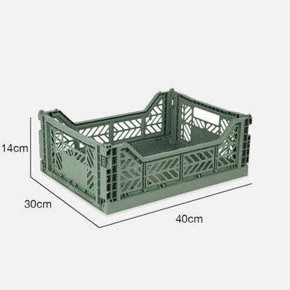 Midibox Foldable Box Almond Green
