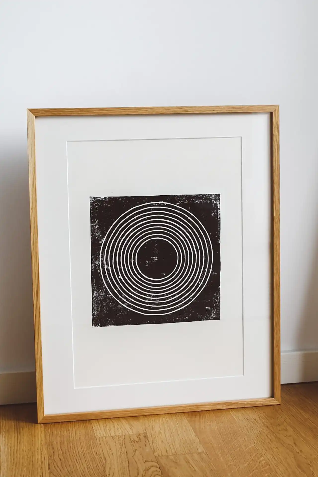 Sun – Lino Cut Print