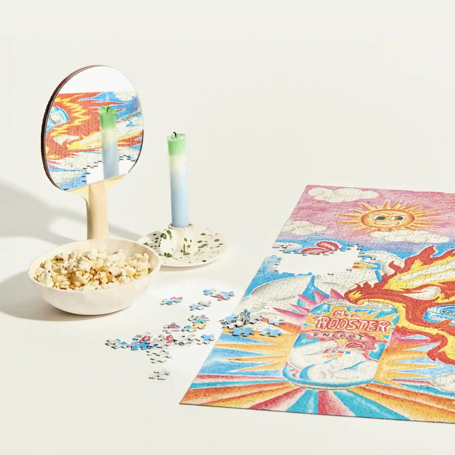 Mrs. Rooster Energy – Puzzle von Rahel Süßkind