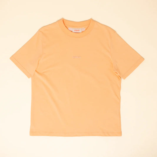 Organic Cotton T-Shirt in Apricot