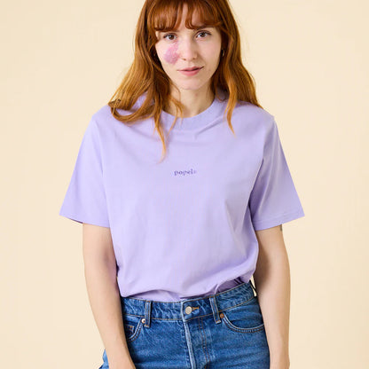 Organic cotton t-shirt - lavender