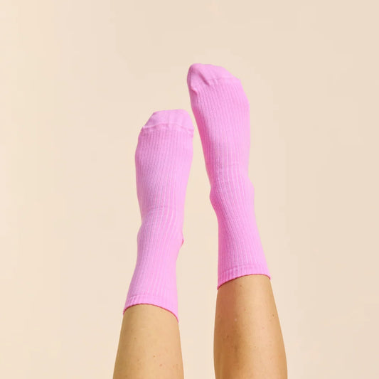 The Casual – Socken aus Bio-Baumwolle in Lila