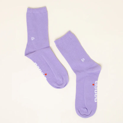 The Casual – Organic Cotton Socks in Lilac