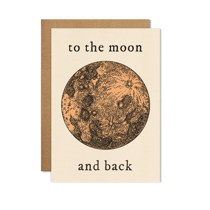 To The Moon And Back Card: Cello-free