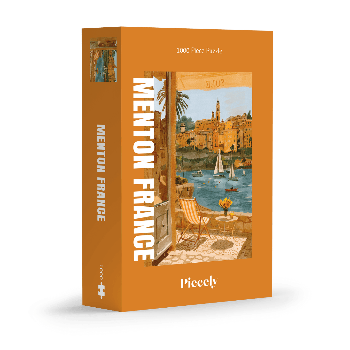 Puzzle Menton, France, 1000 pieces