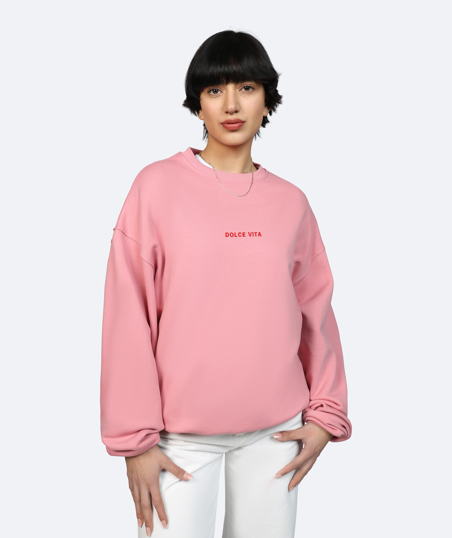 Dolce Vita Sweater - Rose / S