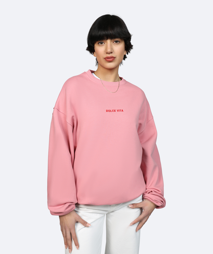 Dolce Vita Sweater - Rose / S