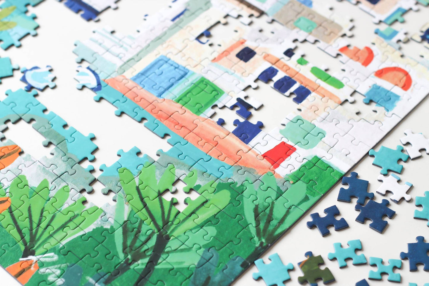 Milos Greece puzzle, 1000 pieces