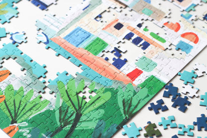 Milos Greece puzzle, 1000 pieces