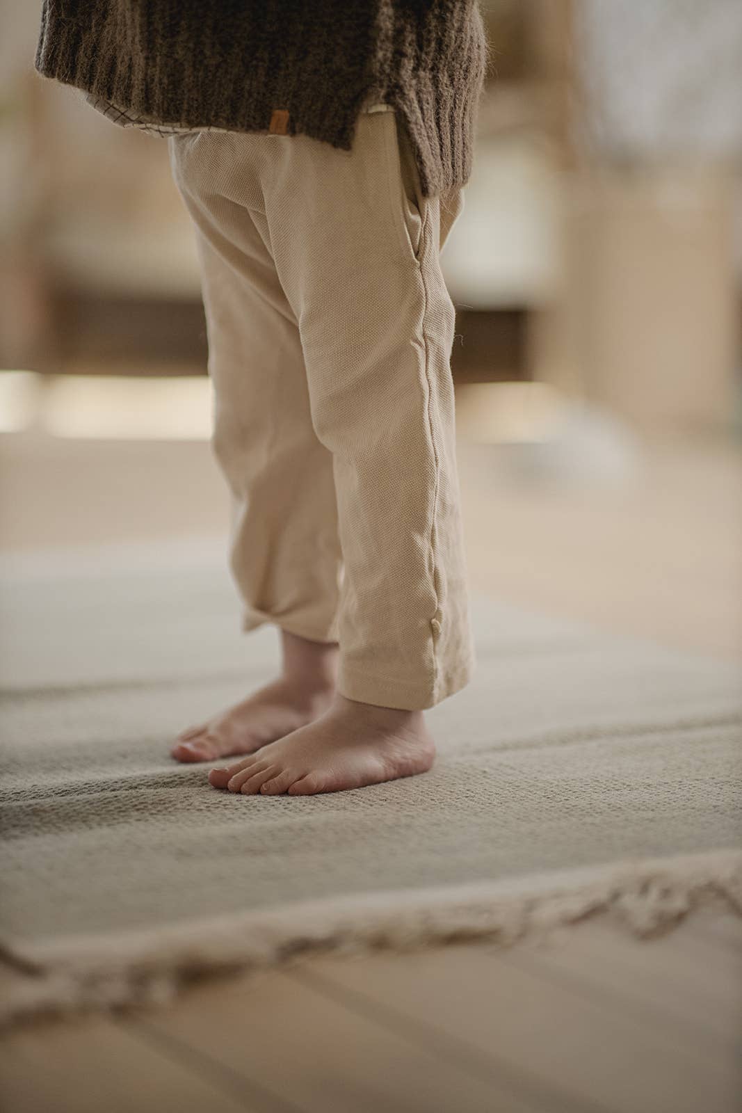 Rug - Kelim - Solid Olive - 70x130cm: 70x130 cm.