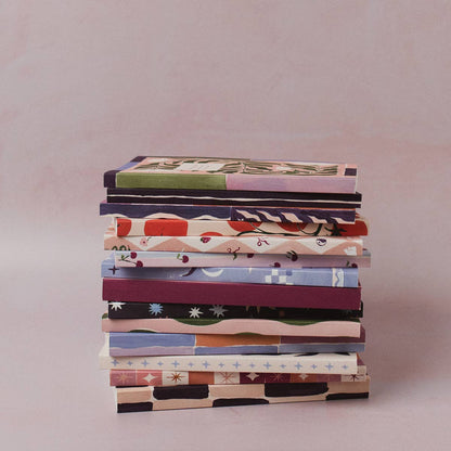 Sun And Moon Notebook | Plain Page Journal | Blank Notebooks