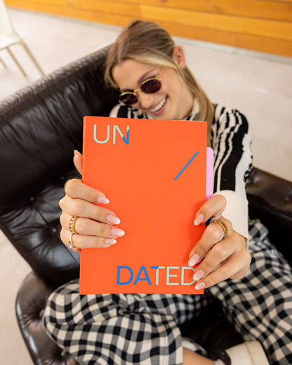 Undated Planner: Bright Red / Frames