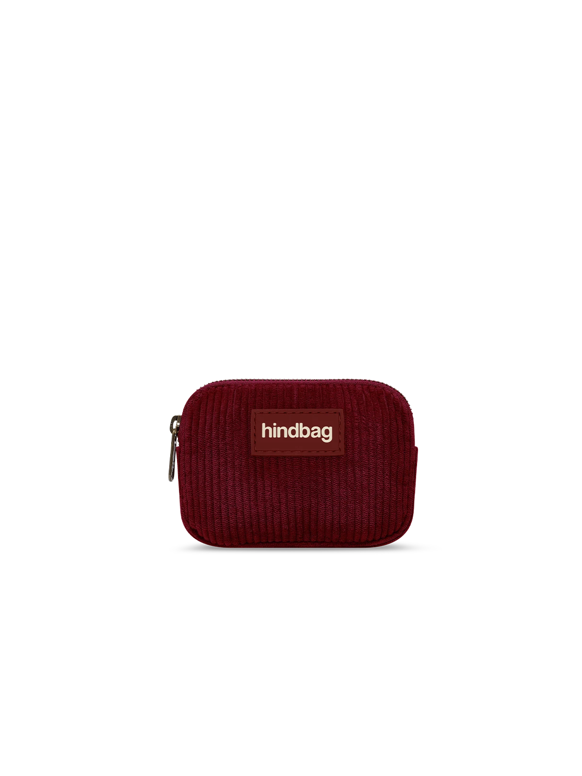 Lili burgundy velvet coin purse