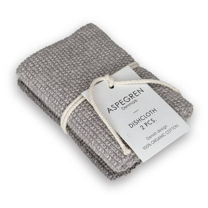 Knitted Dishcloths – Blend – 100% Organic Cotton: 26x26 cm