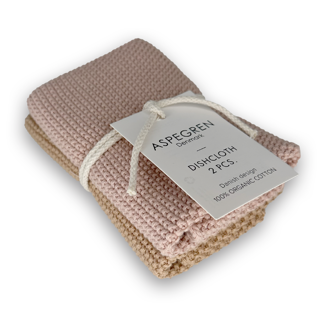 Knitted Dishcloths – Solid – Everyday Essentials: 25x25 cm