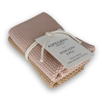 Knitted Dishcloths – Solid – Everyday Essentials: 25x25 cm