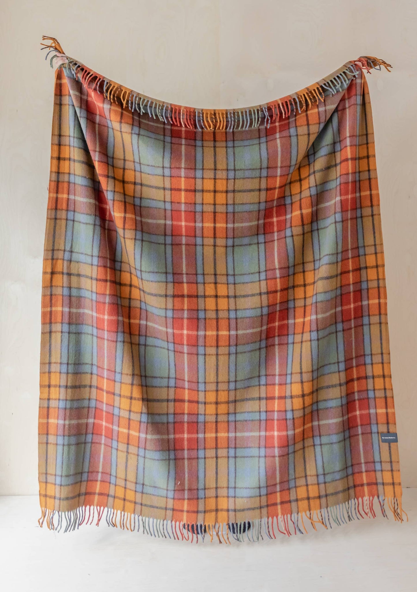 Recycled Wool Blanket in Buchanan Antique Tartan