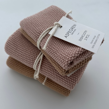 Knitted Dishcloths – Solid – Everyday Essentials: 25x25 cm