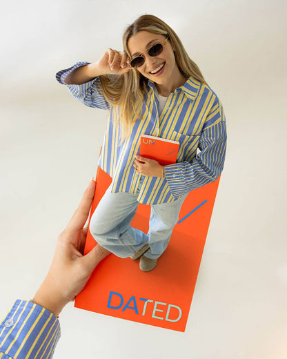 Undated Planner: Bright Red / Frames