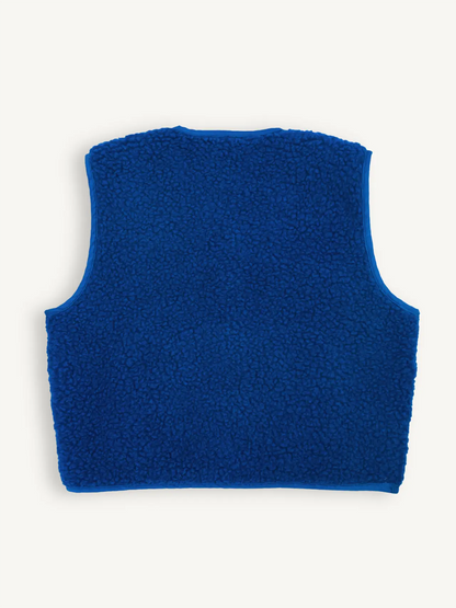 Merino vest - Night blue