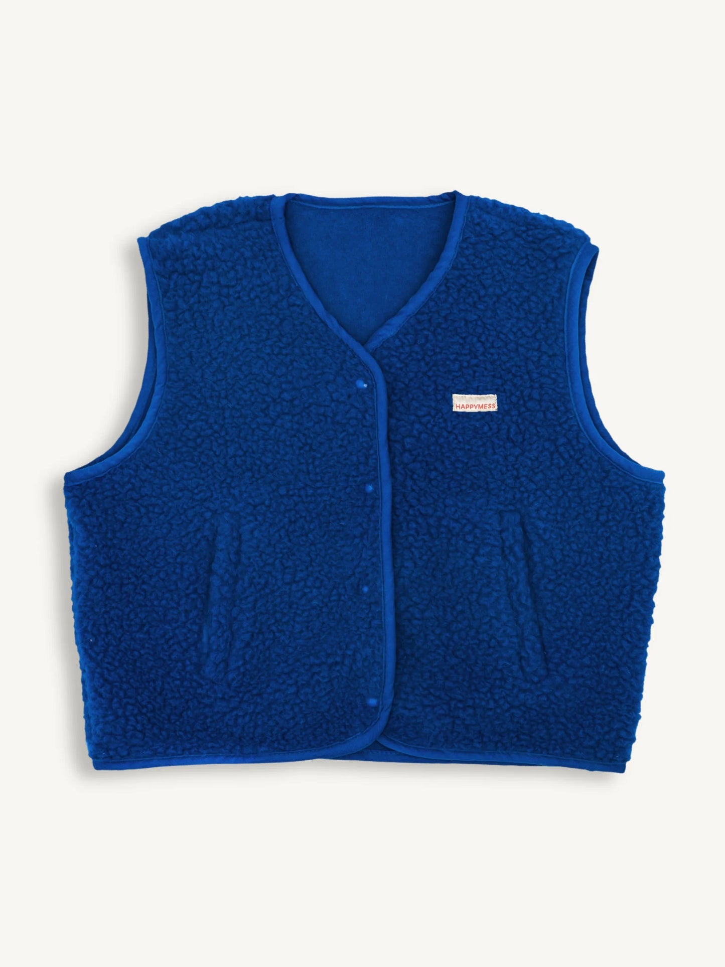 Merino vest - Night blue