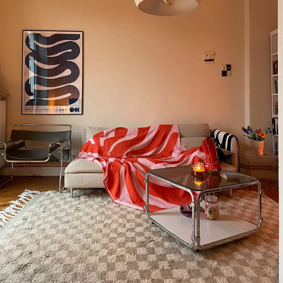 Klekks No. 5 - cotton blanket