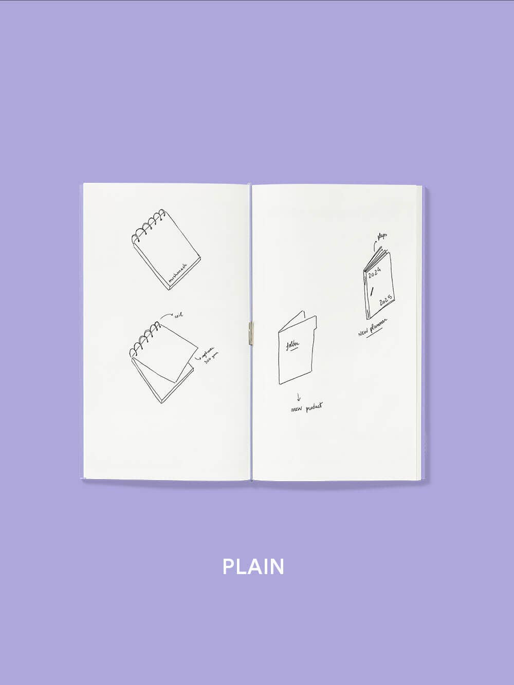 Refillable Log Covers and Notebook Refills: Log Cover Flame Orange
