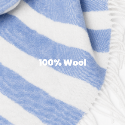 Klekks No. 34 - Wool blanket: Grün