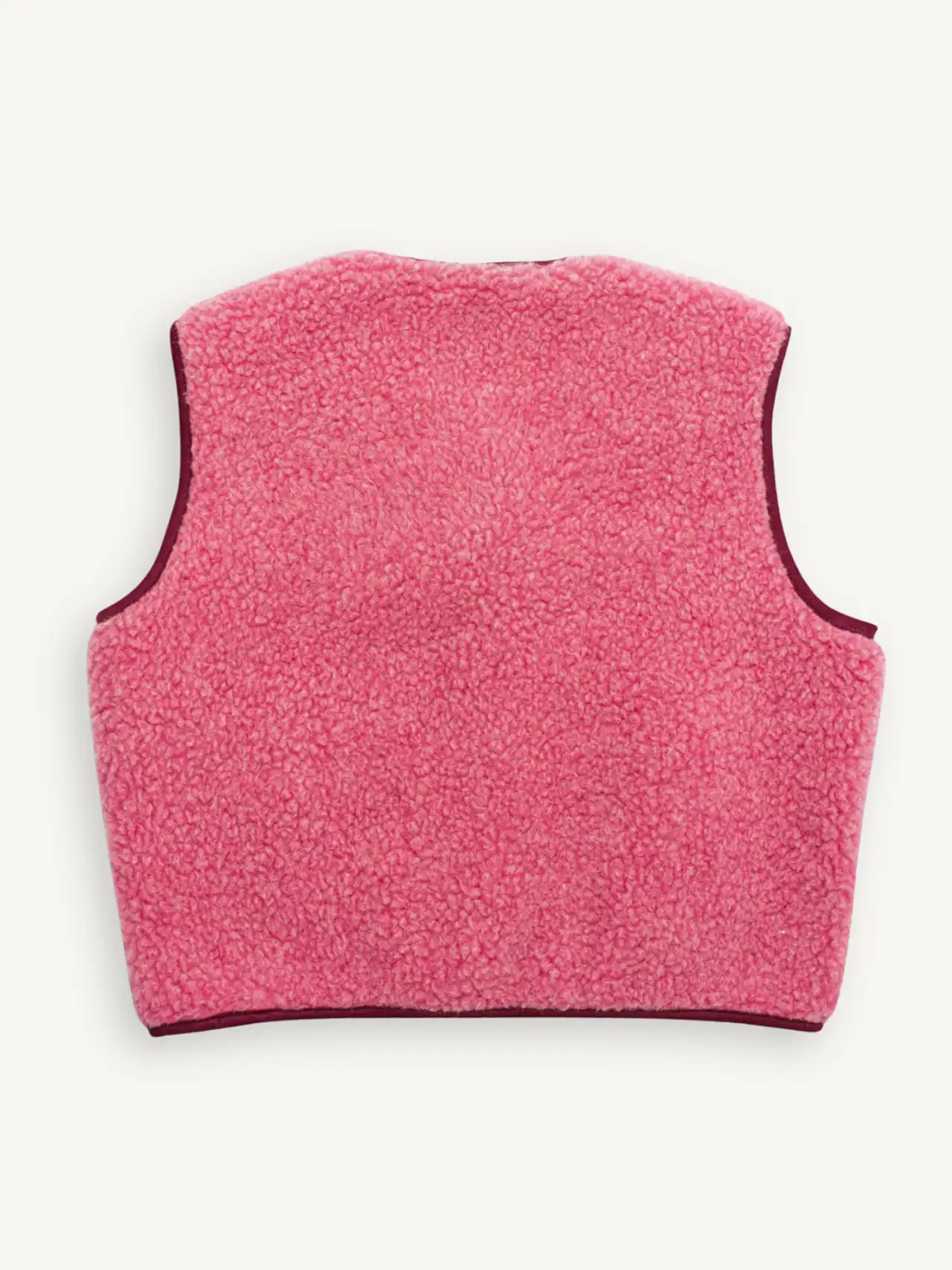 Merino vest - Dusty pink