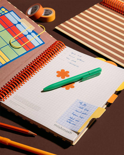 Loop Coil Notebook: Lined