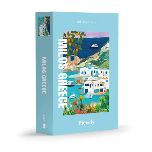 Milos Greece puzzle, 1000 pieces