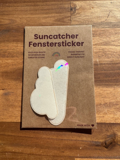 Suncatcher Window Sticker Clouds, Rainbow Maker 2er Set