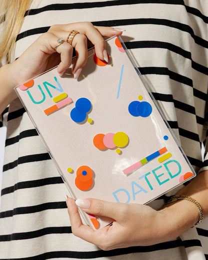 Undated Planner: Bright Red / Frames