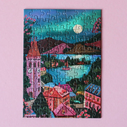 Suisse Nights mini puzzle, 99 pieces