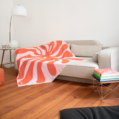 Klekks No. 5 - cotton blanket