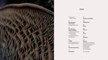 Hats off! The Mushroom Cookbook (German)