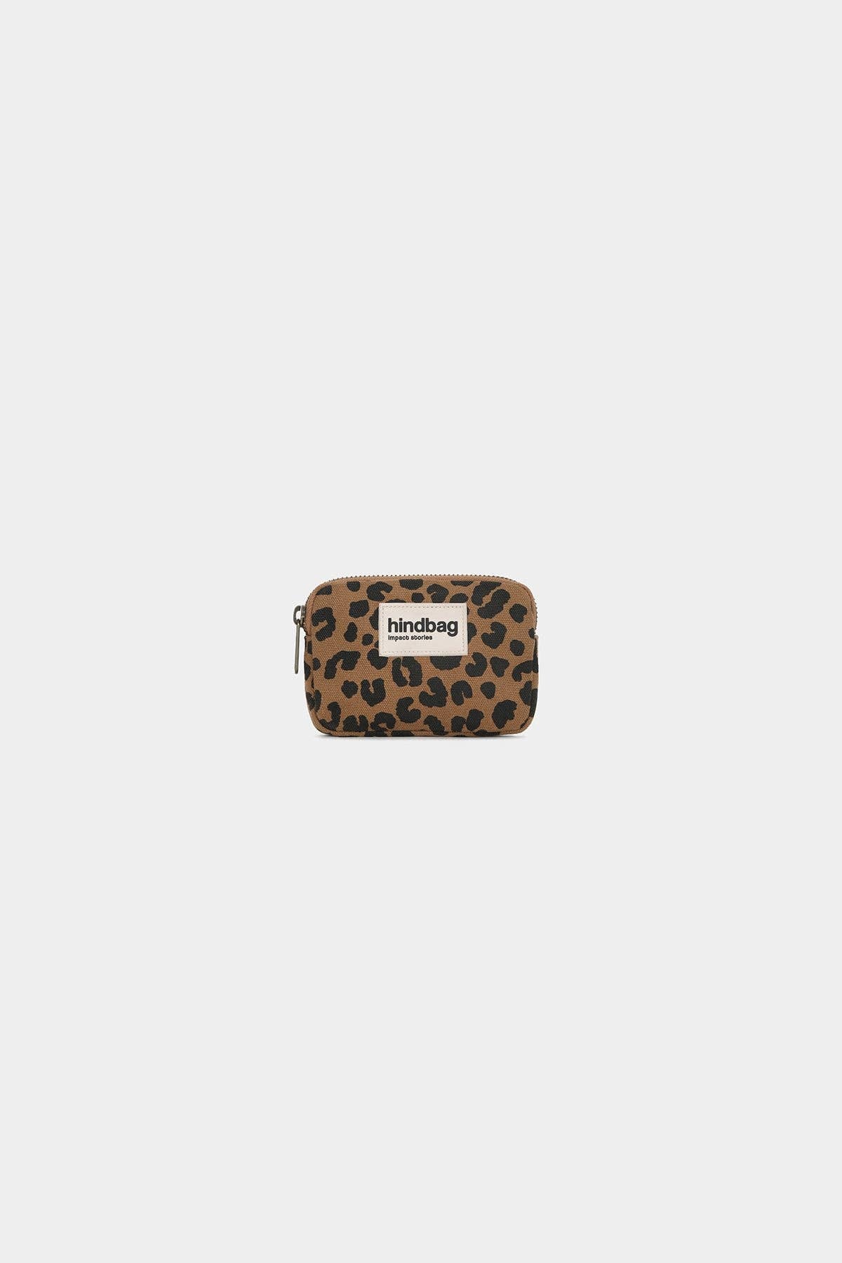 Lili Leopard cinnamon coin purse
