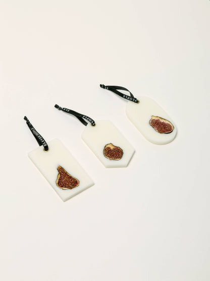 09 Green Foliage Fig and Amber Closet Wax Bar Freshener: Small