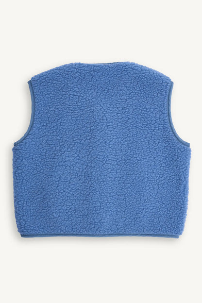 Merino vest - Ice blue