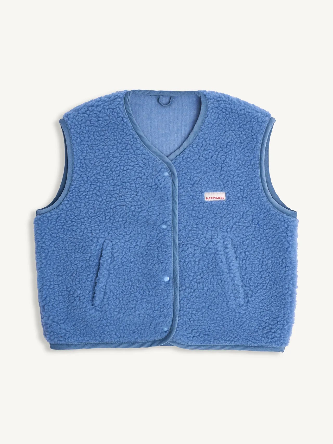 Merino vest - Ice blue