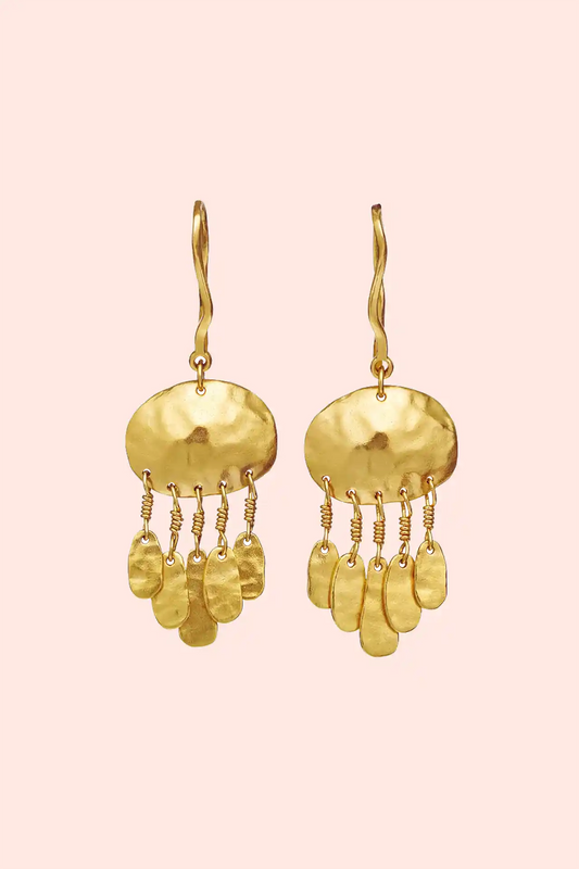 Ursa Earrings – Gold Plated Recycled Silver