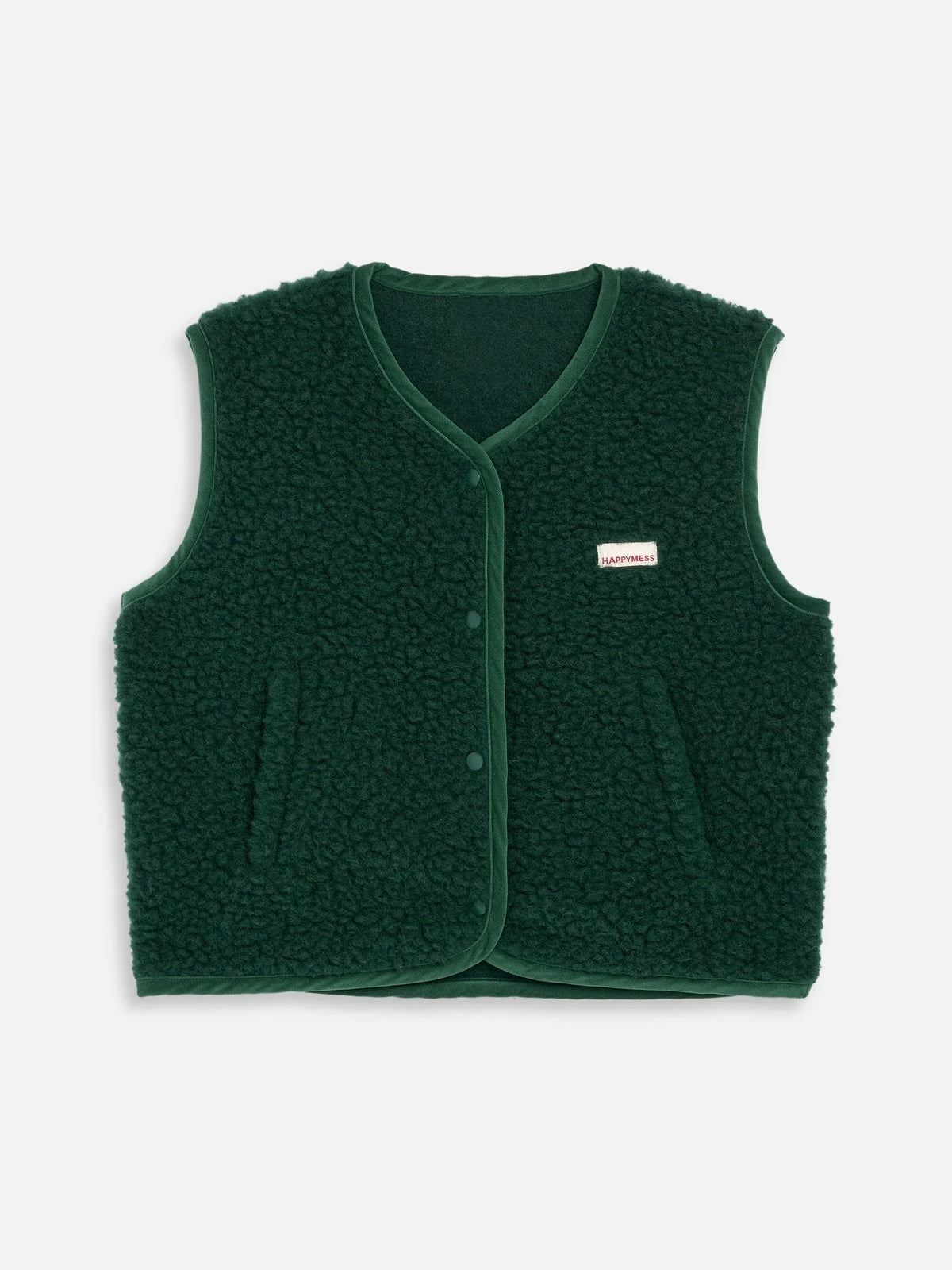 Merino-Weste – Schokobraun