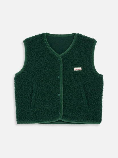 Merino-Weste – Schokobraun