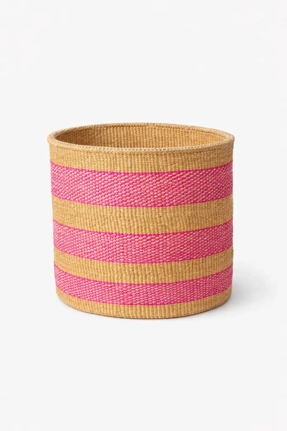 Handwoven Sisal Baskets - Colourful hues - XXL