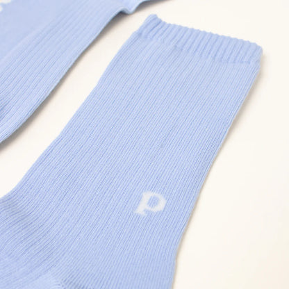 The Casual – Organic cotton socks in light blue