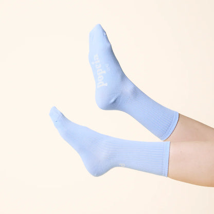 The Casual – Organic cotton socks in light blue