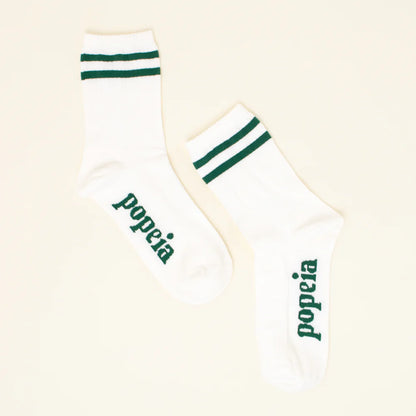 The Sporty – Organic Cotton Socks – Dark Green