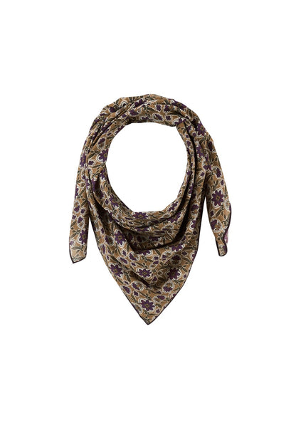 Topaz Jewel cotton voile scarf: TOPAZ JEWEL / 1m x 1m