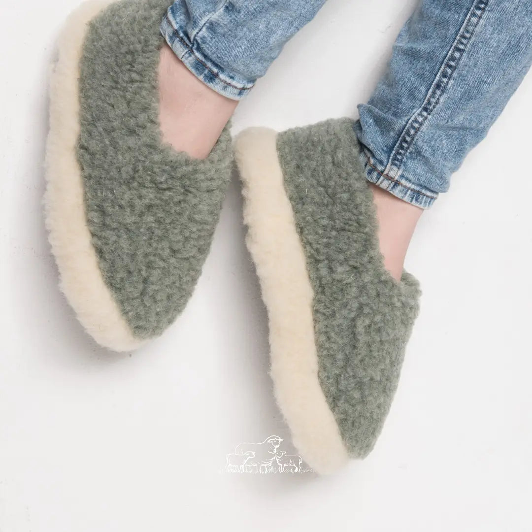 Cloud Slippers Grey Olive